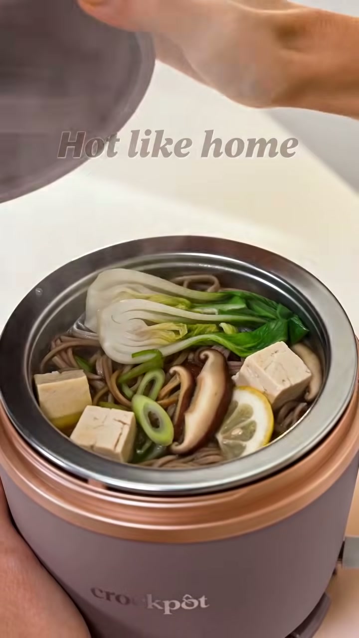 A proper hot lunch with no microwave queue
